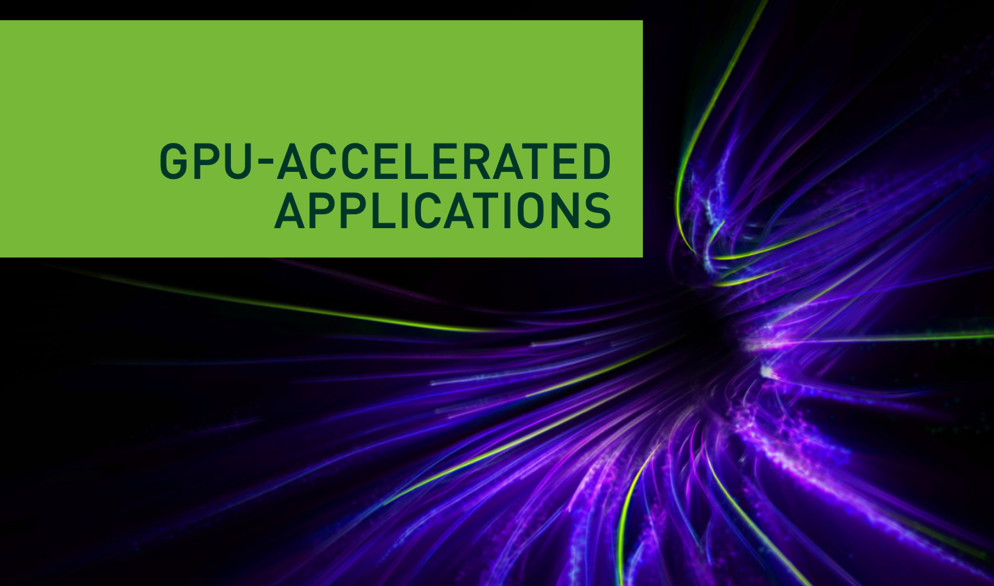 Download the Guide to GPU Accelerated Applications